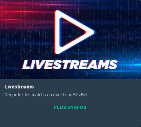 Blitz Casino livestreams