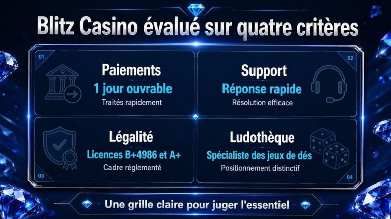 Blitz Casino versements